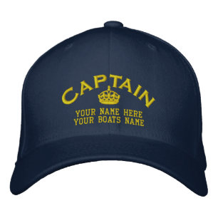 Seemannyacht captains Segeln Bestickte Baseballkappe