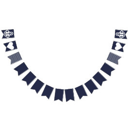 Seemarine-Anker-Flagge Wimpelkette