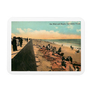 Seemauer, Galveston, Texas 1912 Vintage  Magnet