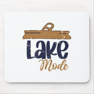 Seemode Camping Camper Seelenleben Sommerurlaub Mousepad