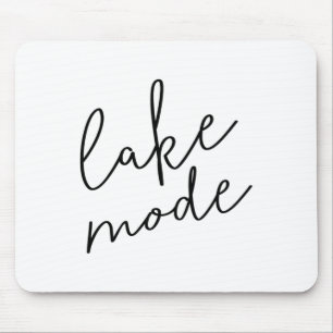 Seemodus Frauen Camping Sommerurlaub  Mousepad