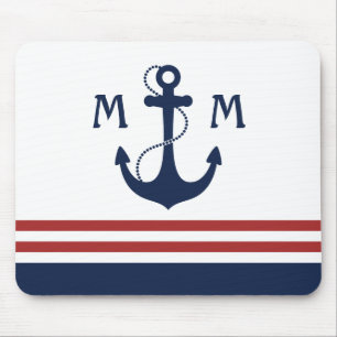Seemonogramm Mousepad