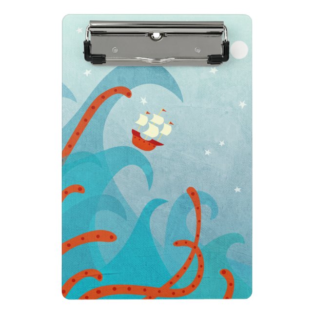 Seemonster Mini Klemmbrett (Vorderseite)