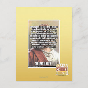 Seems Legit Postkarte