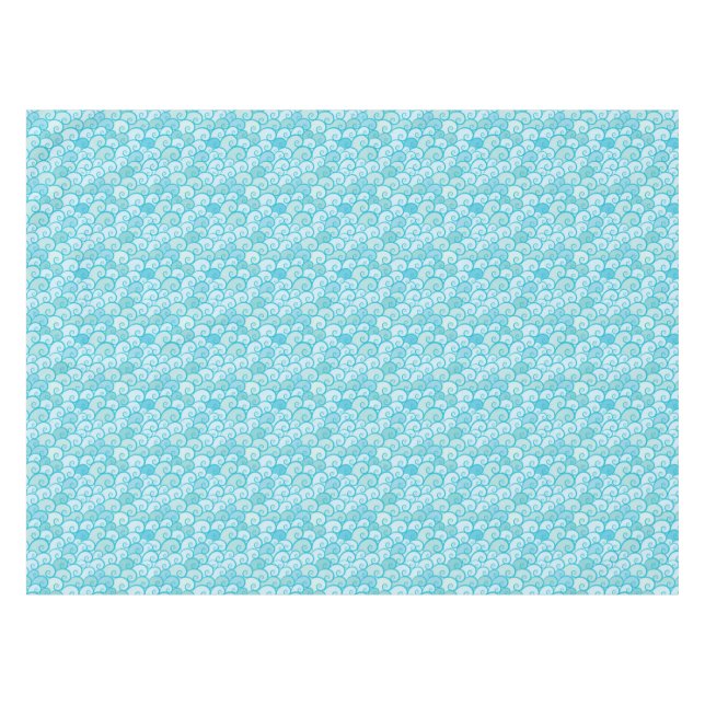 Seemuster Tischdecke (Vorderseite (Horizontal))