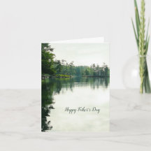 Seen immergrüne Natur Happy Vatertag