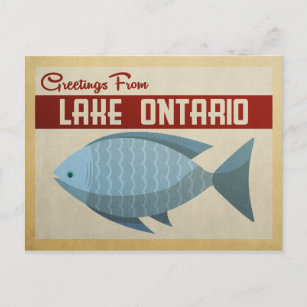 Seen Ontario Postkarte