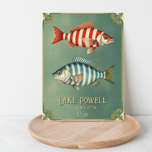 Seen Powell Utah Arizona Postkarte