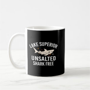 Seen Superior Unsalzbares Zitat Hai Freie Fisch Kaffeetasse