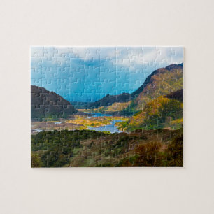 Seen von Killarney. Nationalpark Puzzle