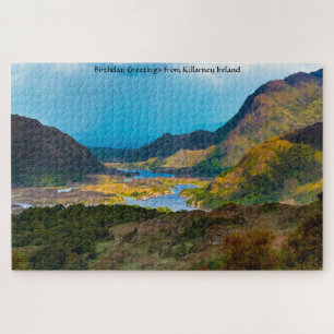 Seen von Killarney. Nationalpark Puzzle