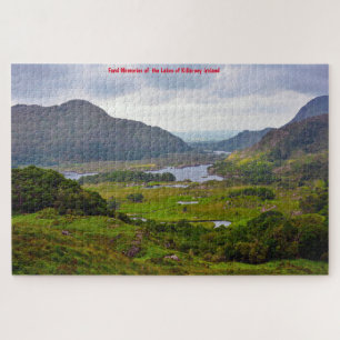 Seen von Killarney. Nationalpark-Puzzle Puzzle