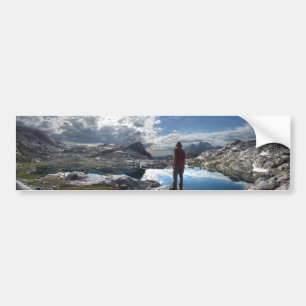 Seen von Nydiver - Ansel Adams Wilderness - Sierra Autoaufkleber