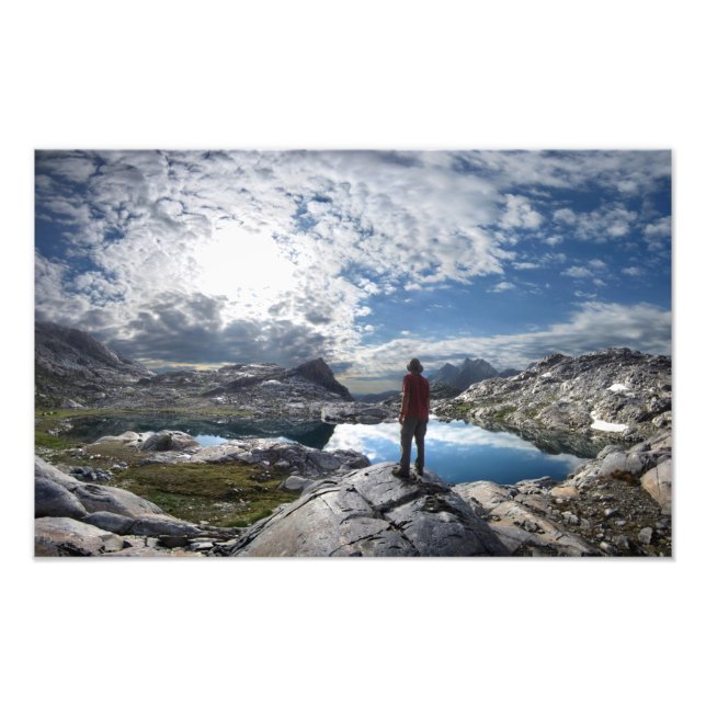 Seen von Nydiver - Ansel Adams Wilderness - Sierra Fotodruck (Vorne)