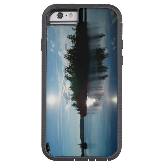 Seenlandschaft Tough Xtreme iPhone 6/6 Case (Rückseite)