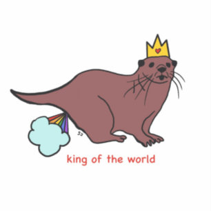 Seeotter Aufkleber