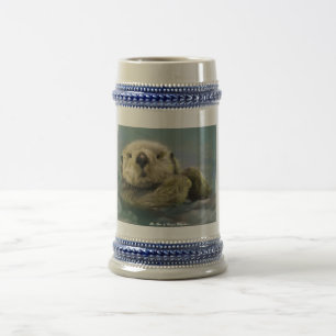 Seeotter Bierglas