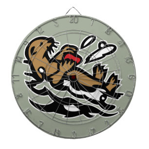Seeotter Dartscheibe