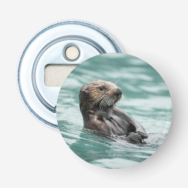 Seeotter Flaschenöffner (Vorderseite)