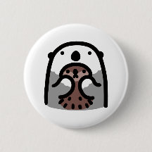 Seeotter hält ihr kostbares Baby