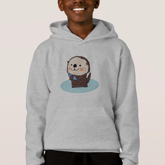 Seeotter Hoodie (Vorderseite)