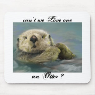 Seeotter-Mausunterlage Mousepad