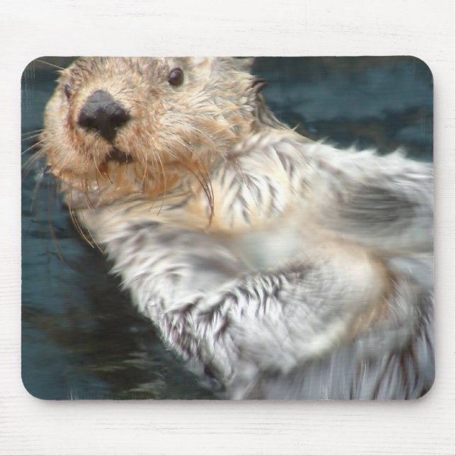Seeotter-Mausunterlage Mousepad (Vorne)
