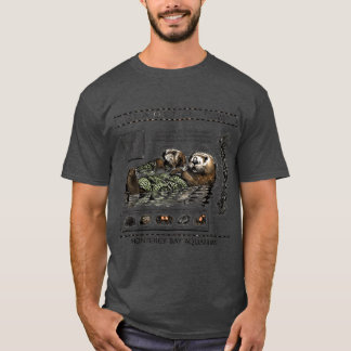 Seeotter Monterey Bay Aquarium Mädchen Familie T-Shirt