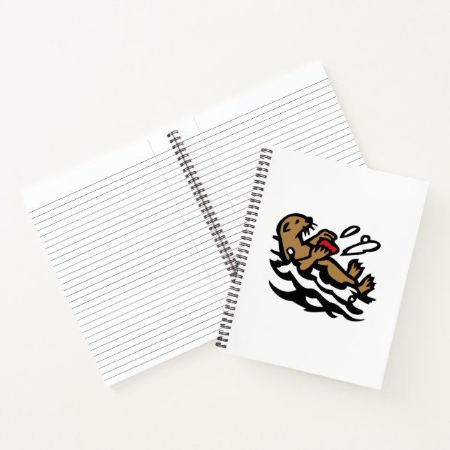 Seeotter Notizbuch (Innenseite)
