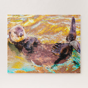 Seeotter-Puzzle Puzzle