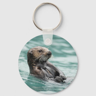 Seeotter Schlüsselanhänger