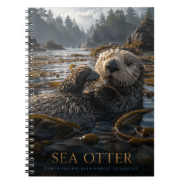 Seeotter-Seetangwald TIERE Notizblock