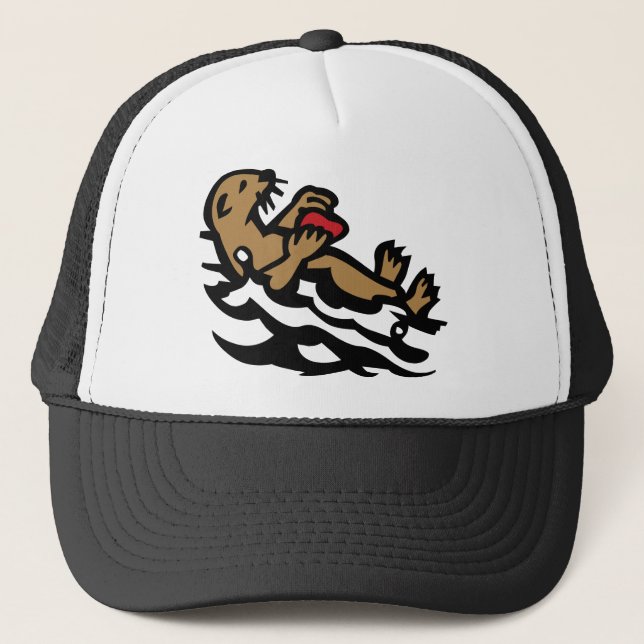 Seeotter Truckerkappe (Vorderseite)