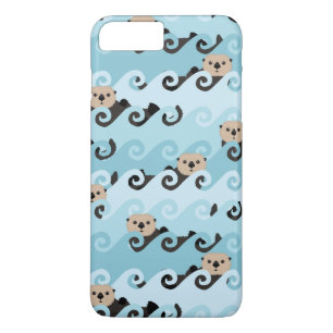 Seeotter, welche die Wellen reiten iPhone 8 Plus/7 Plus Hülle