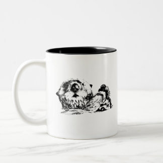 Seeotter Zweifarbige Tasse