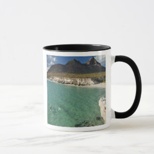 Seepaddler am Golf von Kalifornien bei Isla Tasse