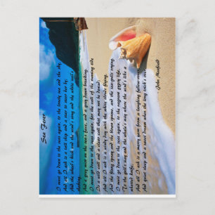 Seepest durch: John Masefield Postkarte