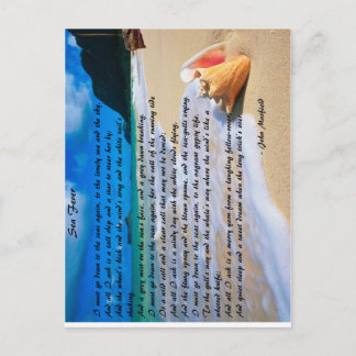 Seepest durch: John Masefield Postkarte