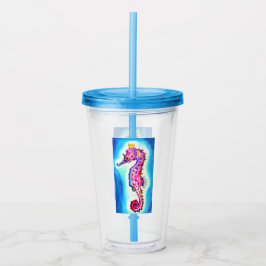 Seepferd Acrylic Tumbler Acryltrinkbecher