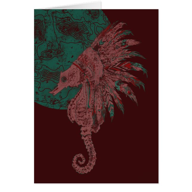 Seepferd am Mond (Vorne)