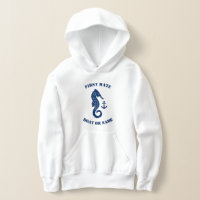 Seepferd Anker First Mate Boat oder Name White