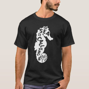 Seepferd Aquatic Sea Hippocampus Tierfisch T-Shirt