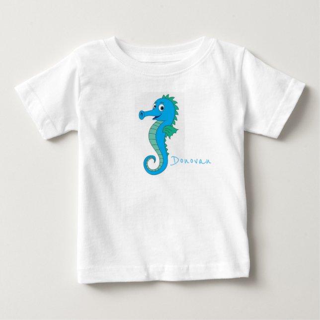 Seepferd Baby T-shirt (Vorderseite)