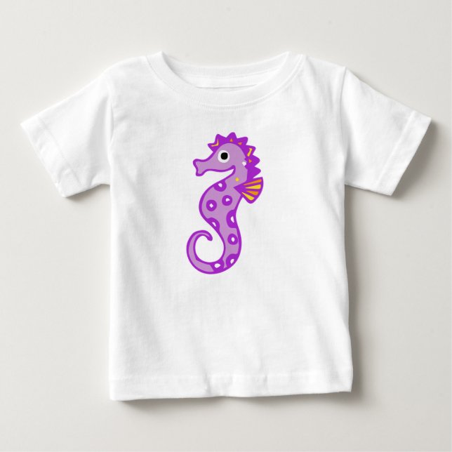 Seepferd Baby T-shirt (Vorderseite)