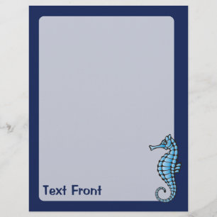 Seepferd Blau Flyer