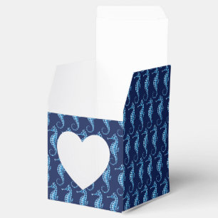 Seepferd Blau Geschenkschachtel
