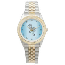 Seepferd Blue Roman Numerals