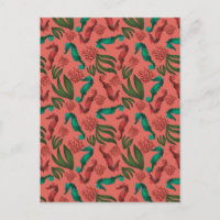 Seepferd Coral Nautic Muster