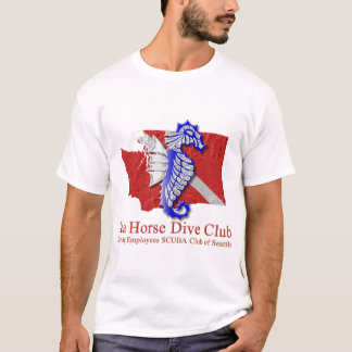 Seepferd Dive Club Logo Light T - Shirt