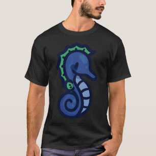 Seepferd Doodle T-Shirt